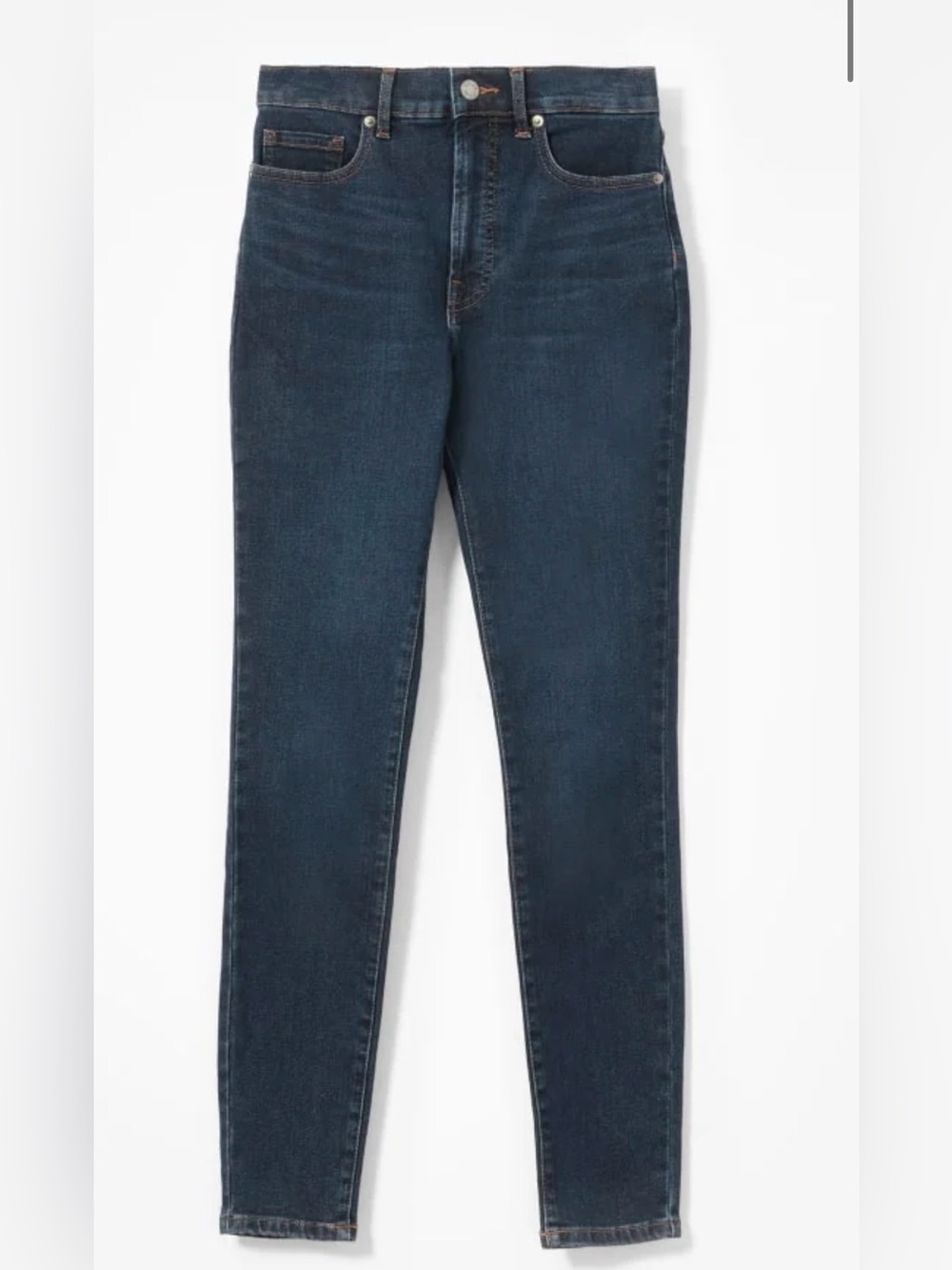 Everlane Dark Blue Skinny High Rise Jeans